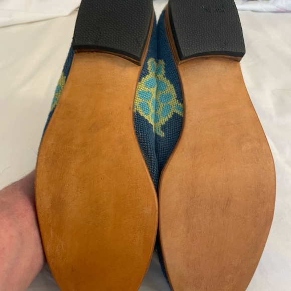 Stubbs & Wootton Blue Turtle Loafers - Picture 7 of 7